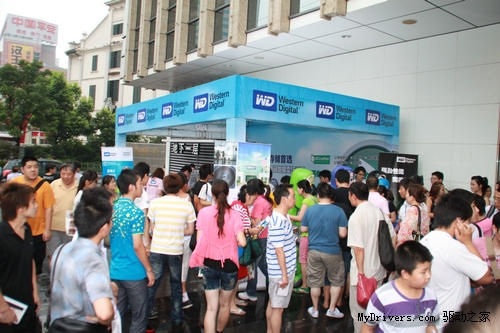 西部数据卖场巡演 上海百脑汇徐汇店站