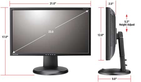 优派两款新品广视角面板显示器将上市