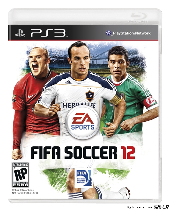 《FIFA12》游戏封面公布