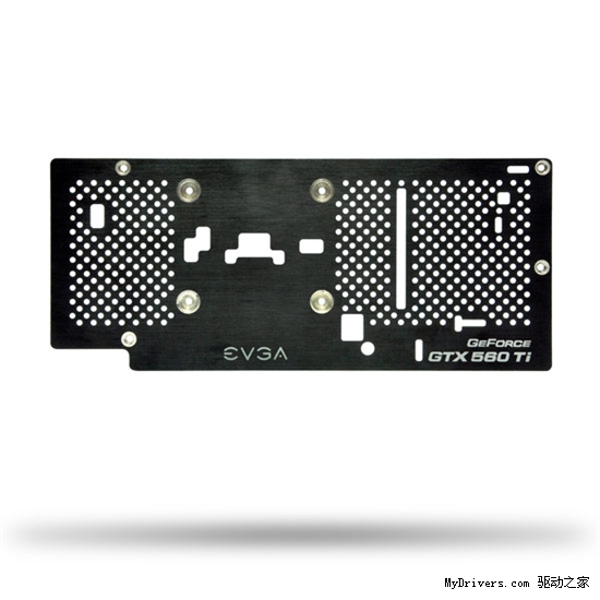 防PCB变形 EVGA开售GTX 560Ti金属背板