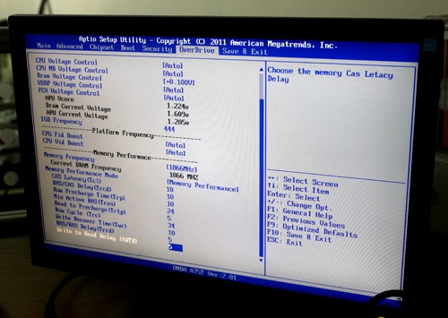 1600已成标配 昂达A75T魔固轻松玩转1866