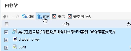 给用户一剂后悔药 快盘提供回收站功能