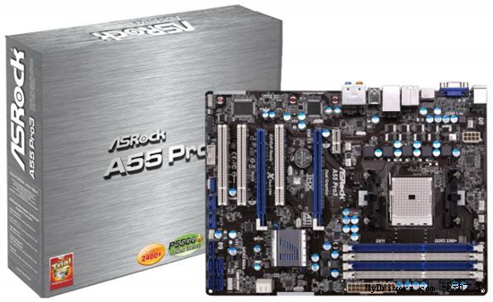 Llano全面启动 华擎发布A55 APU 吸睛主板系列