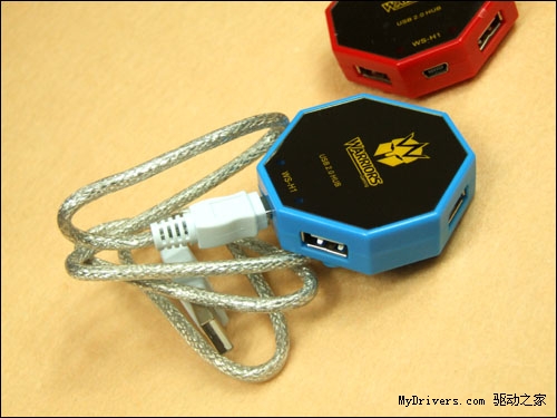 五彩棱镜：德甲士USB2.0 HUB上市