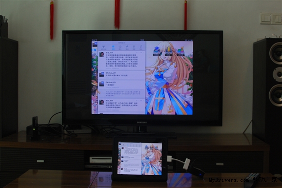 分享无线新生活!IPAD体验影驰乐享