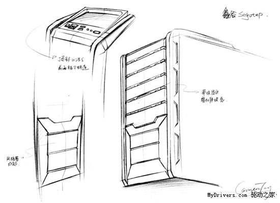 额外的惊喜? 鑫谷神秘机箱手稿流出
