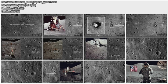 NASA再次公布大批阿波罗号登月点高清照片、视频