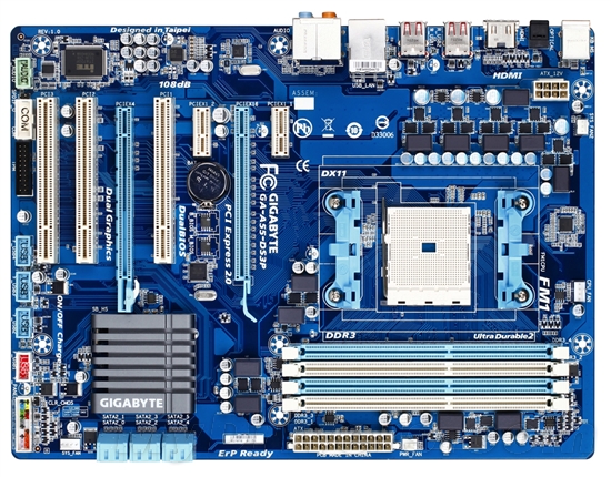 技嘉A55 APU主板换用A55芯片组