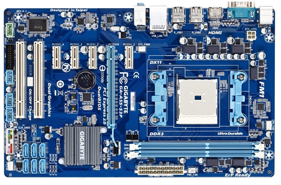 技嘉A55 APU主板换用A55芯片组