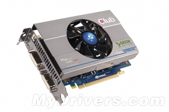 Club 3D发布绿色版GTX 560 Ti 不降频也节能10％