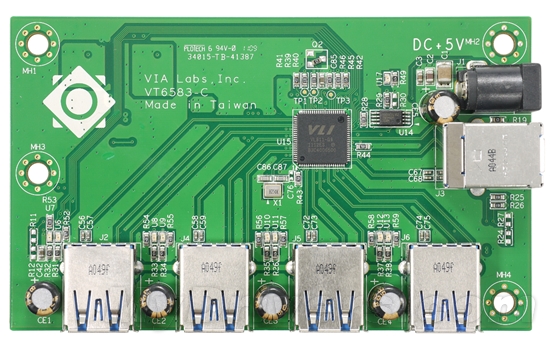 VIA Labs发布第二代四口USB 3.0 Hub控制器VL811