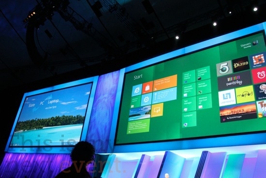 视频直播：微软Build大会展示Windows 8