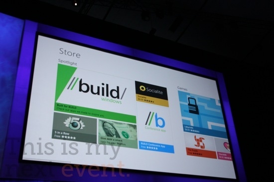 视频直播：微软Build大会展示Windows 8