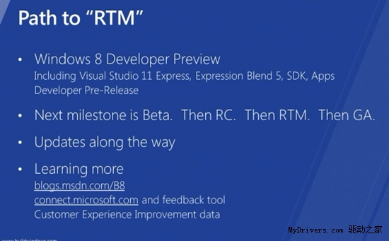 视频直播：微软Build大会展示Windows 8