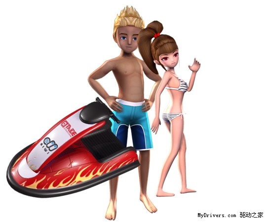 驱动AIWI免费体验水上摩托车排名赛 送iPhone 5兑换合约