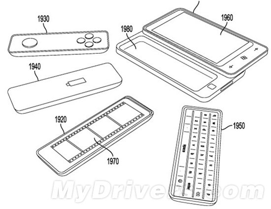 微软新专利：滑盖手机键盘可任意换