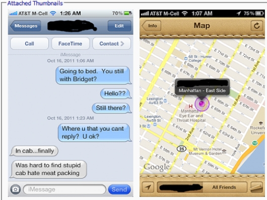 纽约男子利用iPhone 4S发现妻子出轨