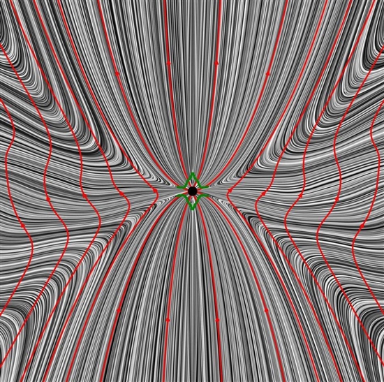 科学艺术佳作：硫化砷溶解似美丽焰火