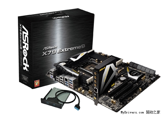 超频霸王！华擎X79极限玩家9+i7 3960X超频至5GHz