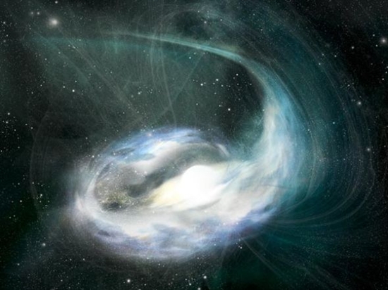太空图精选：中子星撕裂天体爆发伽马射线