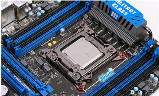 完美兼容！超频三LGA2011扣具测试