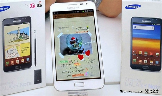 三星白色Galaxy Note平板今日韩国开卖