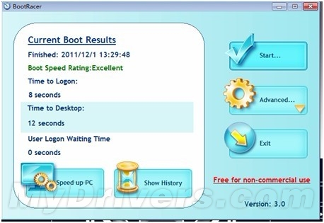 神秘A75主板挑战win7 8秒开机