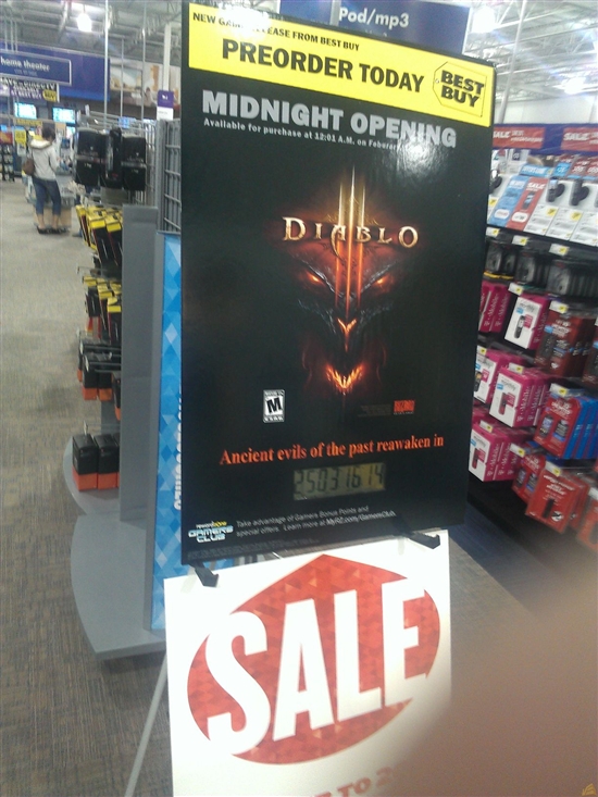 传《Diablo III》二月初面市