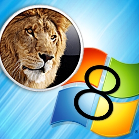 速度测试：Mac OS X Lion与Windows 8开发者预览版