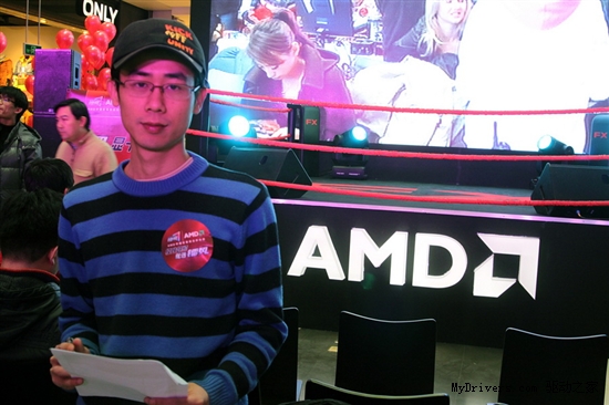 镭风全程助力AMD超频总决赛