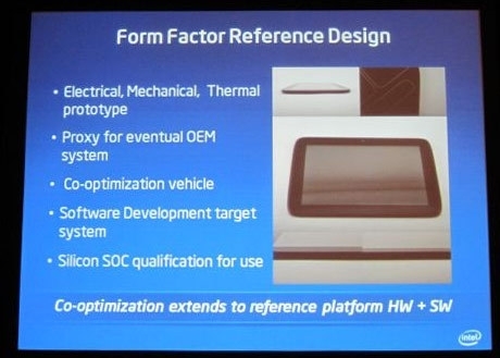 Intel Medfield平板“赤脊”参数曝光