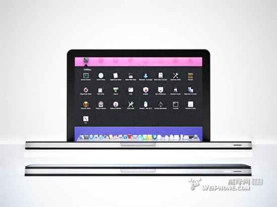 新MBP概念图曝光：MacBook与iPad完美融合