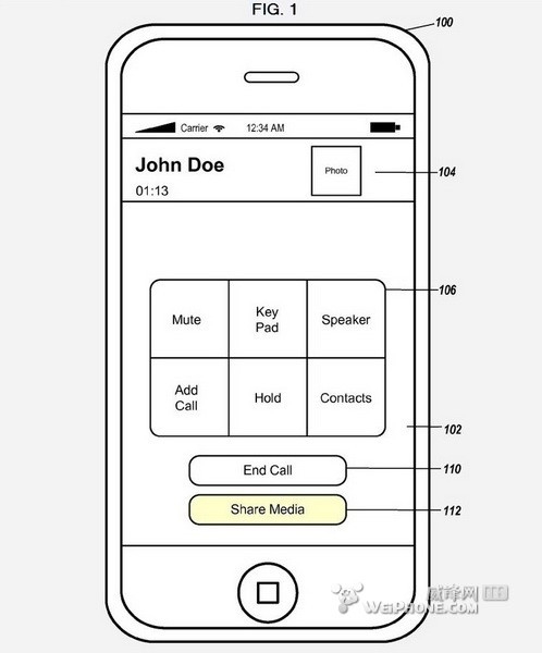 苹果专利提供便捷 通话过程也能共享文件