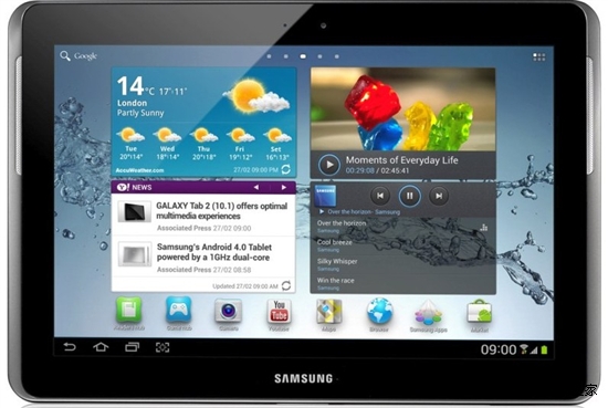 10˫Galaxy Tab 2Android 4.0