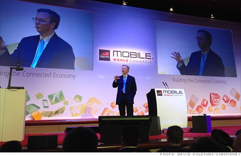 Google董事长：望Android遍布世界 智能机明年更廉价 