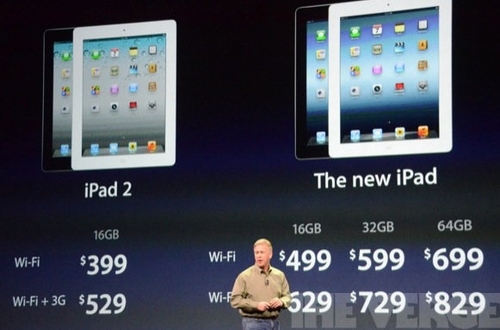 苹果两款新iPad脱销 发货延迟至3月19日