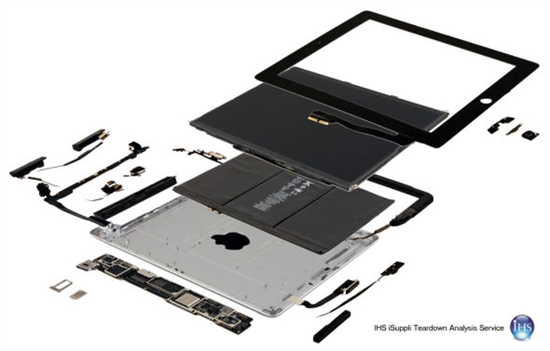 入门版新iPad拆解：元件成本316美元