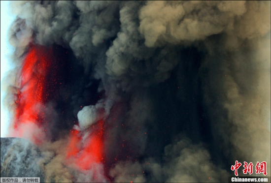 欧洲最高活火山再次喷发：灰尘漂浮高达7千米