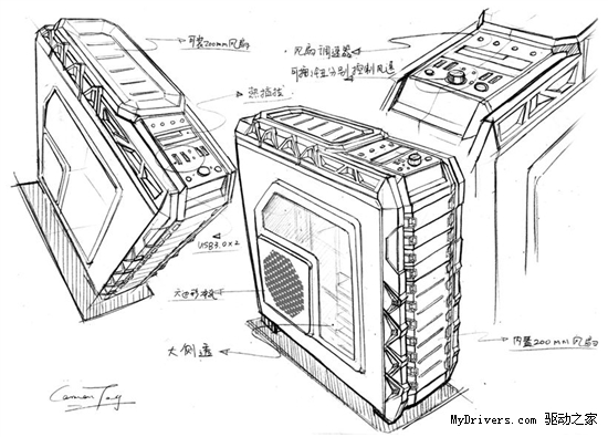 终极全塔曝光 鑫谷顶级机箱华丽现身