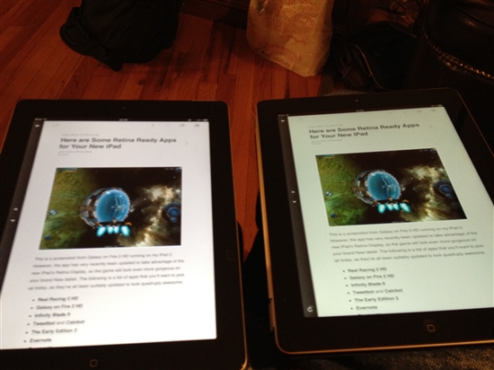 新iPad的Retina显示屏再曝“泛黄门”