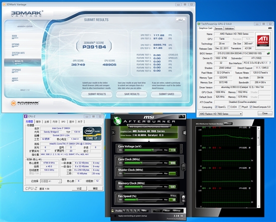 巅峰对决 GTX 680/HD 7970四路交火效率实测