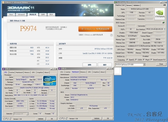 巅峰对决 GTX 680/HD 7970四路交火效率实测