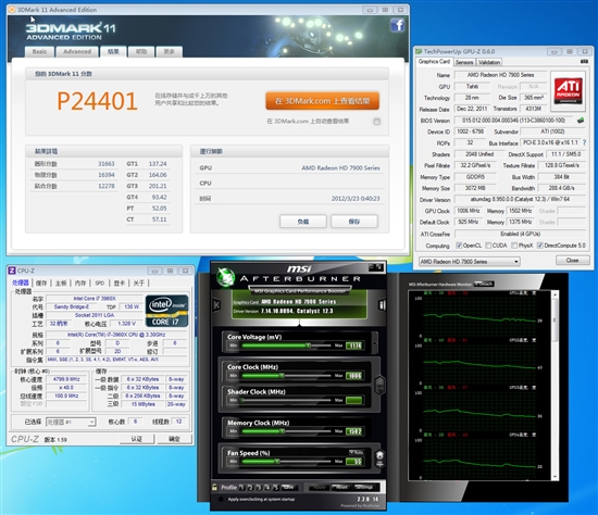 巅峰对决 GTX 680/HD 7970四路交火效率实测