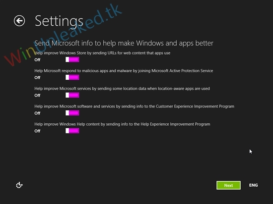 Windows 8 RC候选版Build 8306安装截图