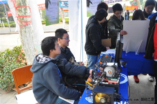 影驰2012校园行 武汉、长沙站完美落幕