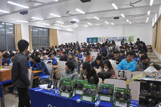 影驰2012校园行 武汉、长沙站完美落幕