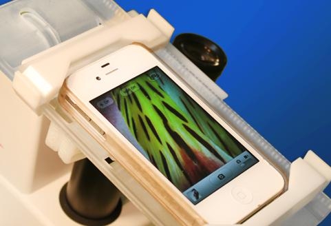 摇身一变显微镜 最专业iPhone显微套装问世