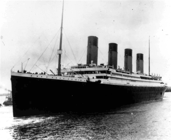 泰坦尼克号百年记忆：老照片、残骸、遗物