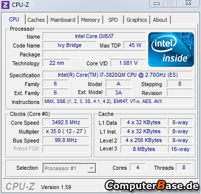 PK当代至尊：IVB i7-3820QM性能首测