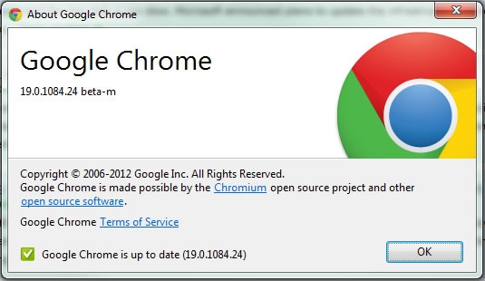 Chrome 19 Beta新版发布 支持标签同步